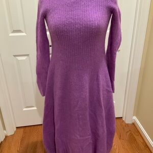 VINCE ALINE ALPACA SWEATER DRESS